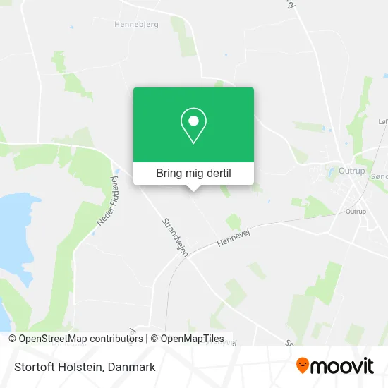 Stortoft Holstein kort