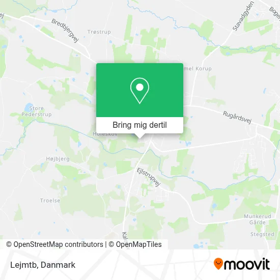 Lejmtb kort