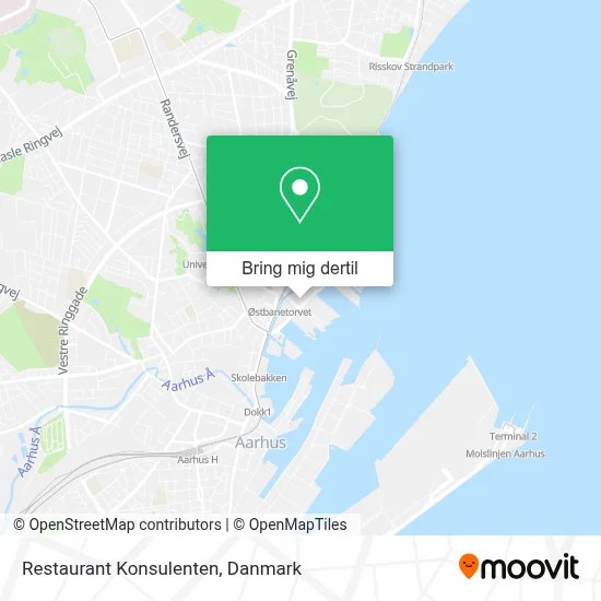 Restaurant Konsulenten kort