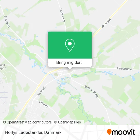 Norlys Ladestander kort