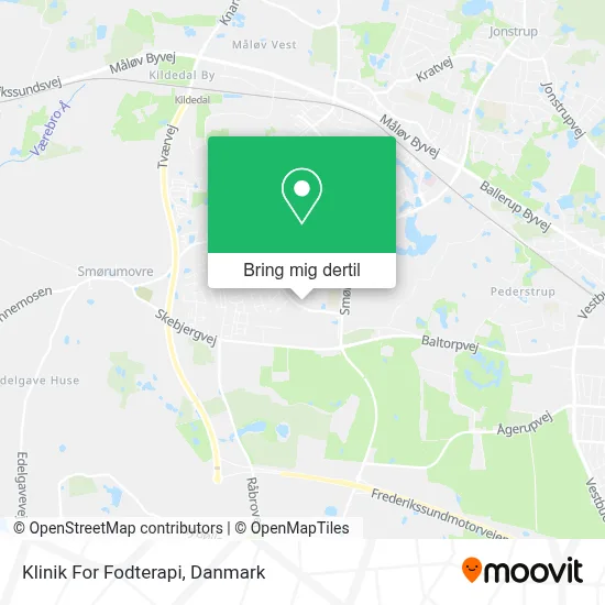 Klinik For Fodterapi kort