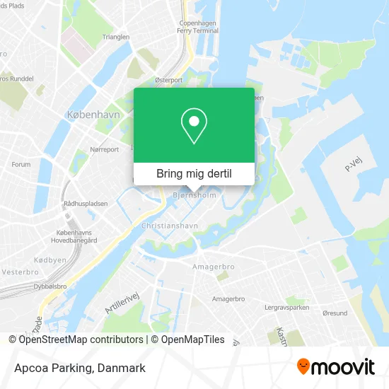 Apcoa Parking kort