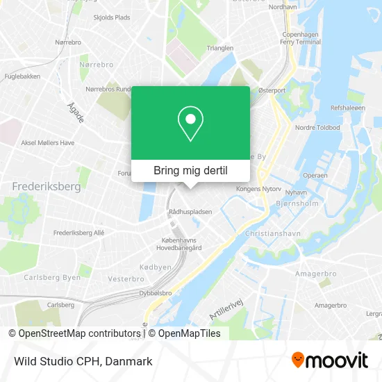 Wild Studio CPH kort