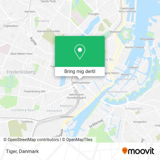 Tiger kort