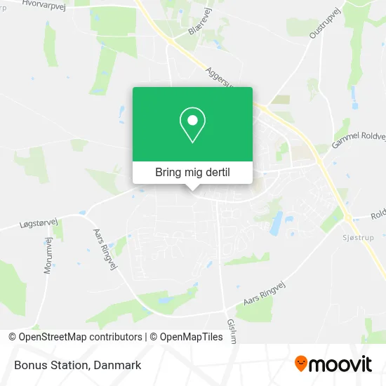 Bonus Station kort