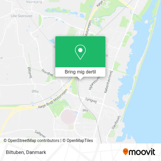 Biltuben kort