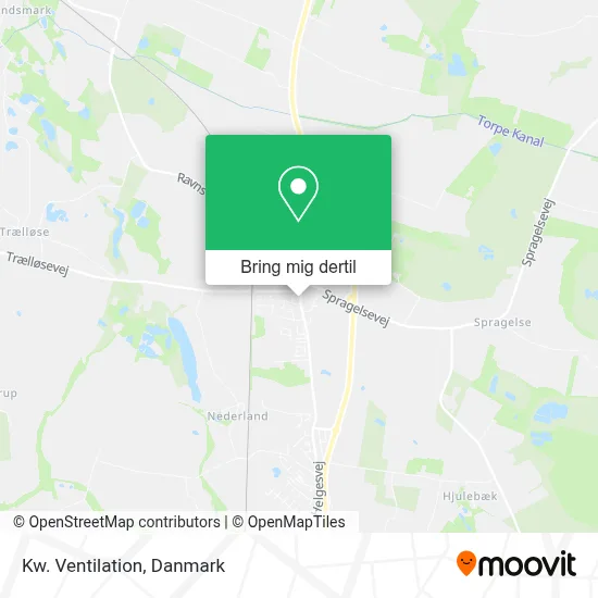 Kw. Ventilation kort