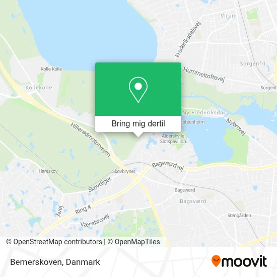 Bernerskoven kort