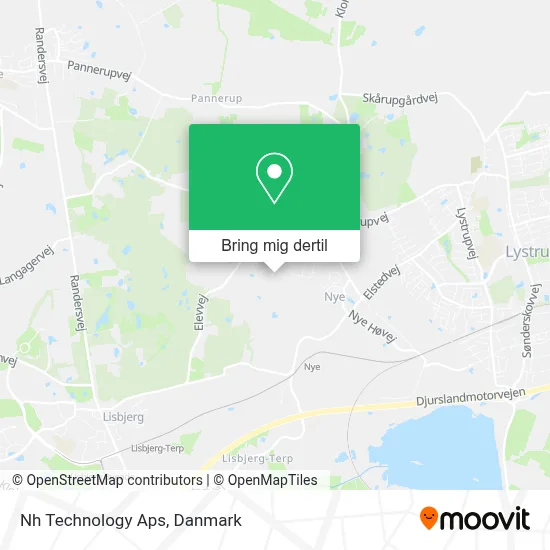Nh Technology Aps kort