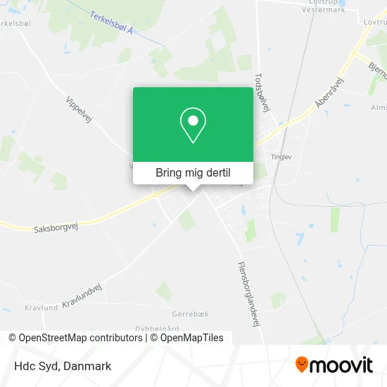 Hdc Syd kort