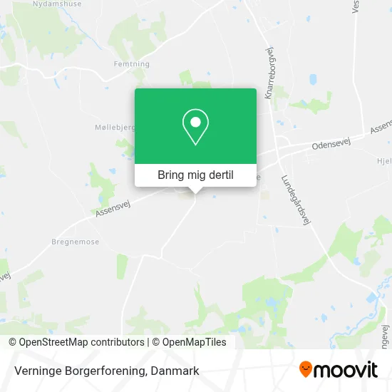 Verninge Borgerforening kort