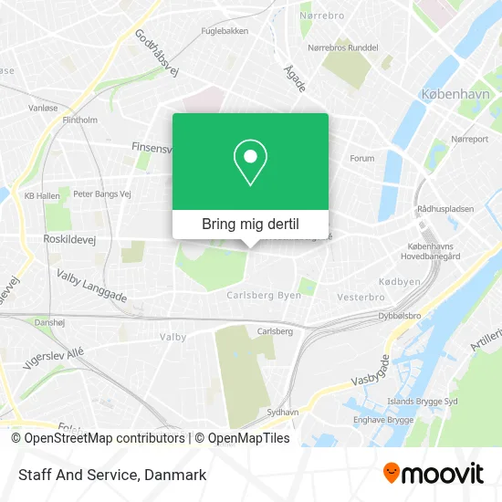 Staff And Service kort