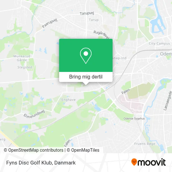 Fyns Disc Golf Klub kort