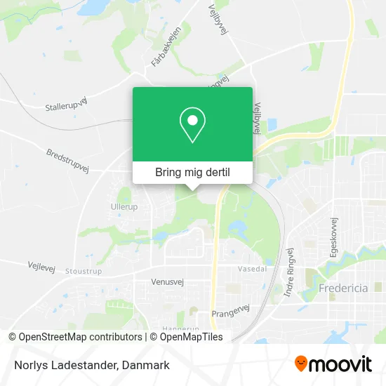 Norlys Ladestander kort