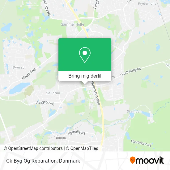 Ck Byg Og Reparation kort