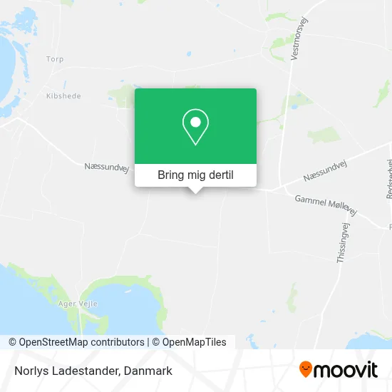 Norlys Ladestander kort