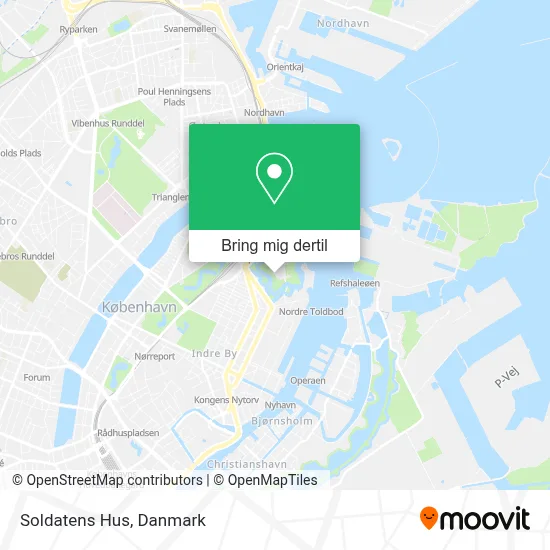 Soldatens Hus kort