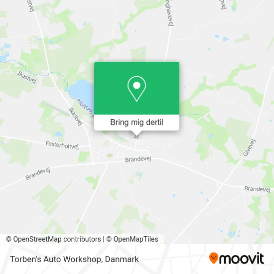 Torben's Auto Workshop kort