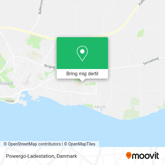 Powergo-Ladestation kort