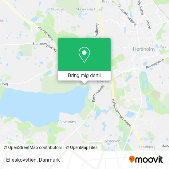 Elleskovstien kort