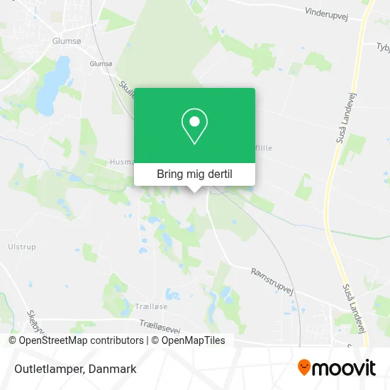 Outletlamper kort