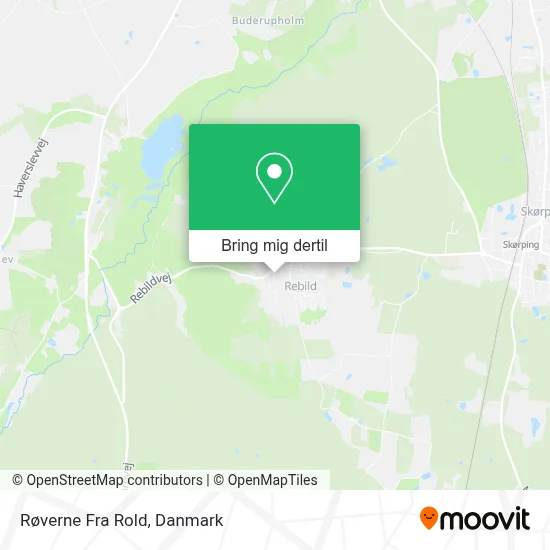 Røverne Fra Rold kort