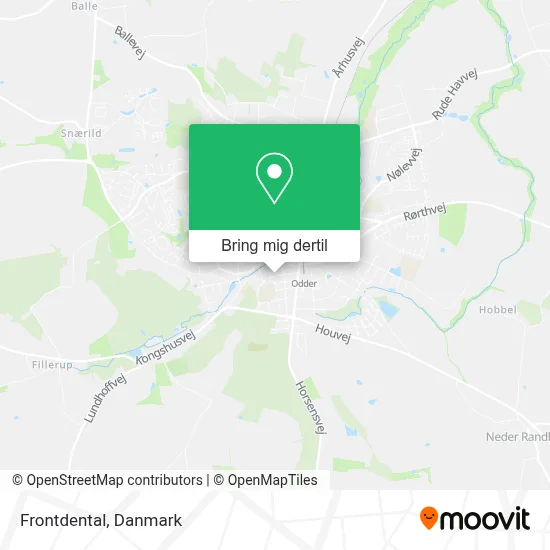 Frontdental kort