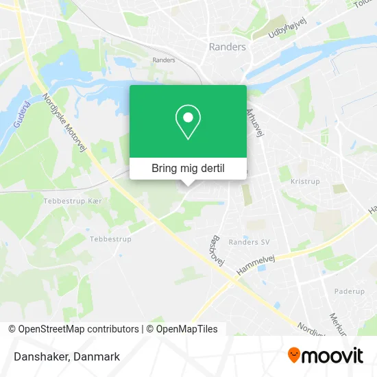 Danshaker kort