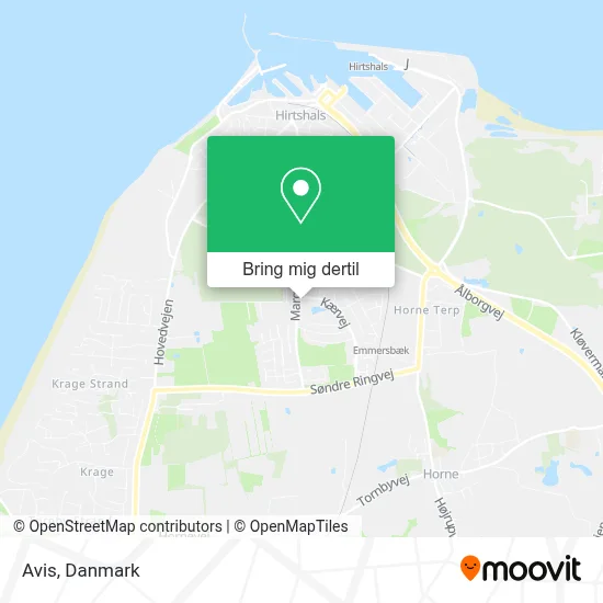 Avis kort