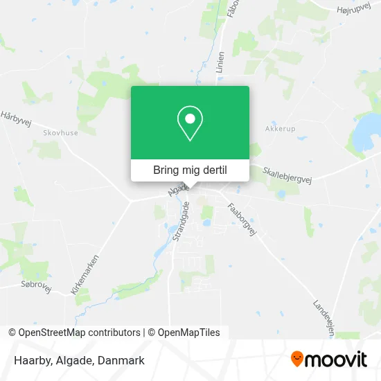 Haarby, Algade kort