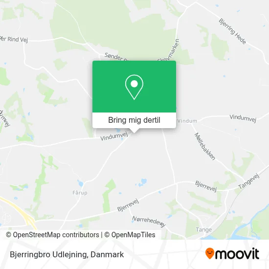Bjerringbro Udlejning kort