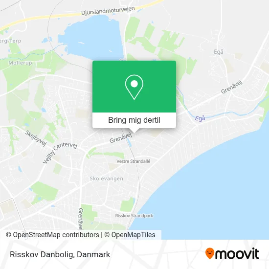 Risskov Danbolig kort