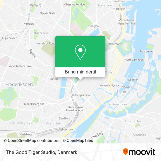 The Good Tiger Studio kort