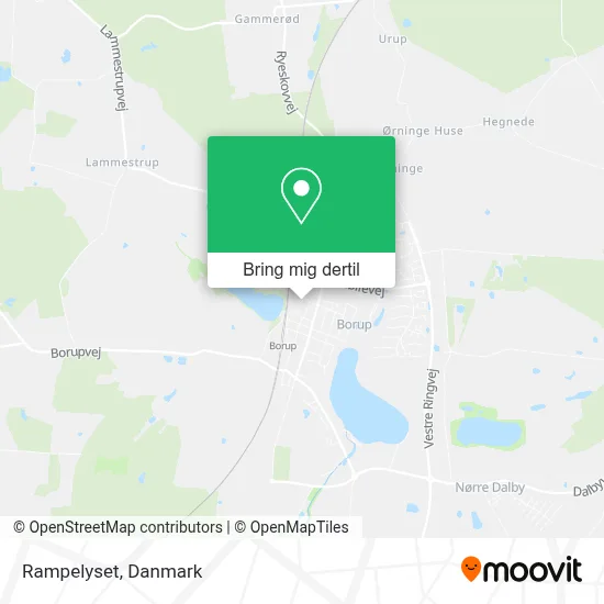 Rampelyset kort
