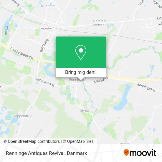 Rønninge Antiques Revival kort
