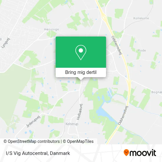 I/S Vig Autocentral kort