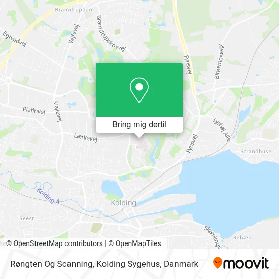 Røngten Og Scanning, Kolding Sygehus kort