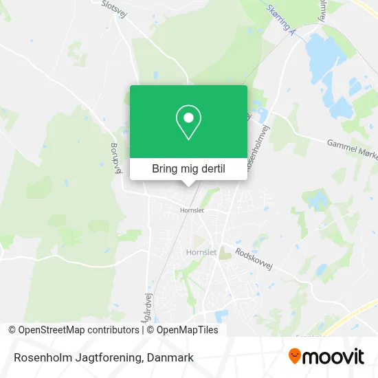 Rosenholm Jagtforening kort