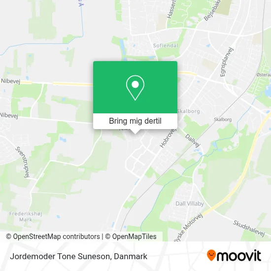 Jordemoder Tone Suneson kort