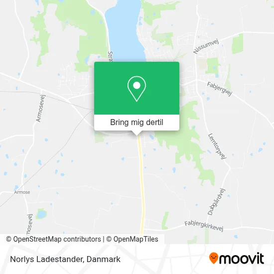 Norlys Ladestander kort