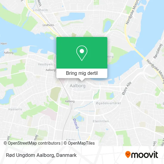 Rød Ungdom Aalborg kort