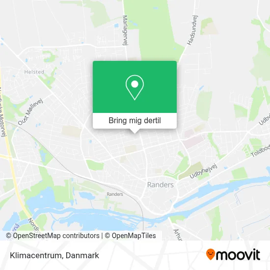 Klimacentrum kort