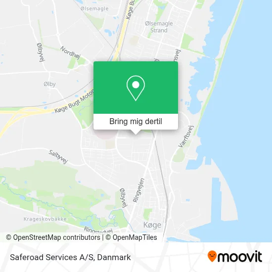 Saferoad Services A/S kort
