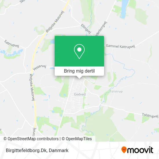 Birgittefeldborg.Dk kort