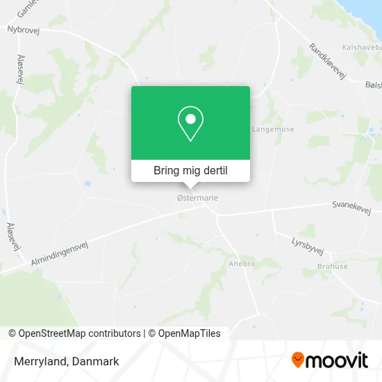 Merryland kort