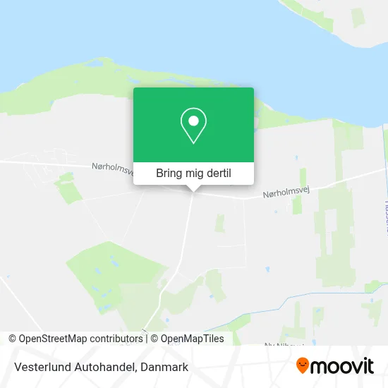 Vesterlund Autohandel kort