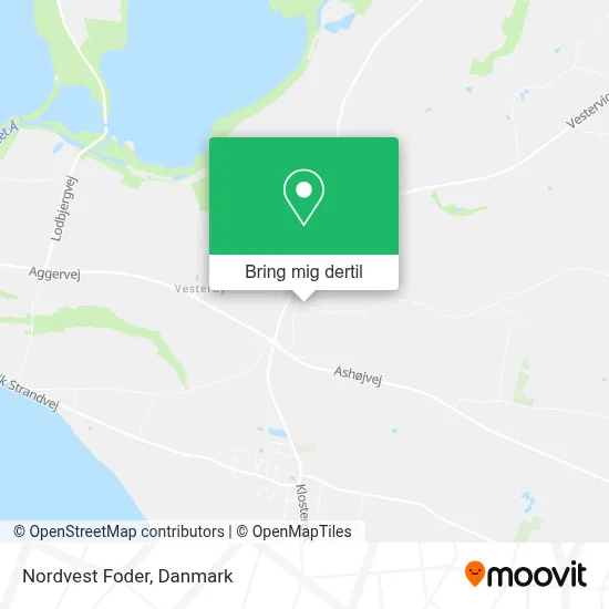 Nordvest Foder kort