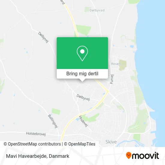 Mavi Havearbejde kort
