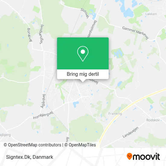 Signtex.Dk kort