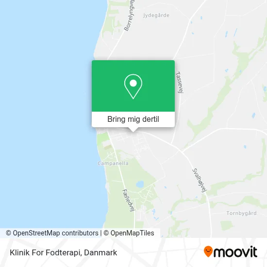 Klinik For Fodterapi kort